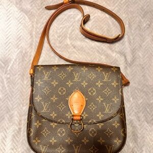 Louis Vuitton Saint Cloud Handbag Monogram Canvas GM